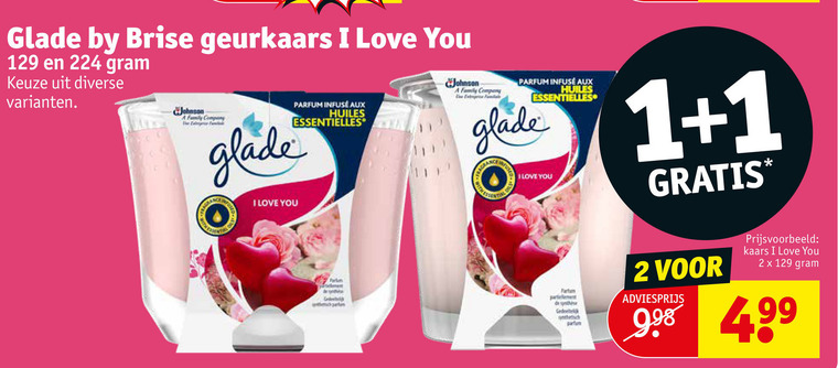 Glade   geurkaars folder aanbieding bij  Kruidvat - details