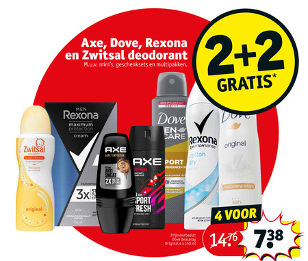 Axe   deodorant folder aanbieding bij  Kruidvat - details