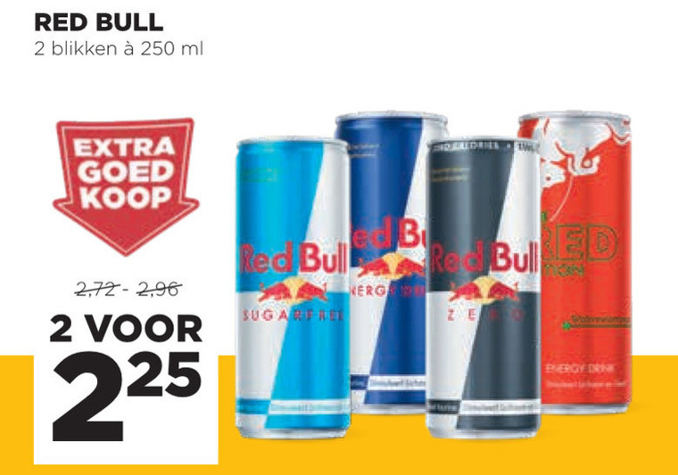 Red Bull   energiedrank folder aanbieding bij  Jumbo - details