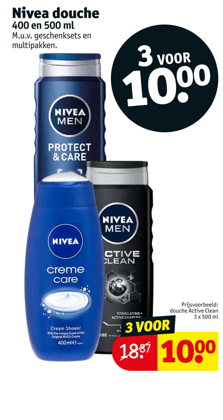 Nivea   douchegel folder aanbieding bij  Kruidvat - details