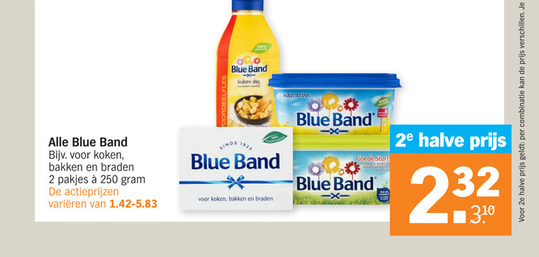 Blue Band   margarine, olie en vetten folder aanbieding bij  Albert Heijn - details