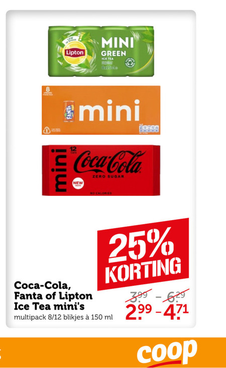 Coca-Cola   frisdrank, cola folder aanbieding bij  Coop - details