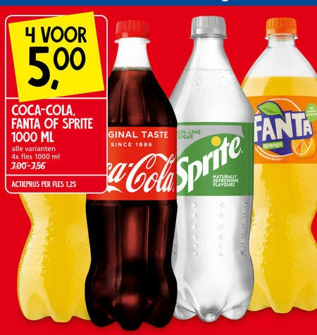 Coca-Cola   cola, frisdrank folder aanbieding bij  Jan Linders - details