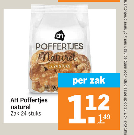 Albert Heijn Huismerk   poffertjes folder aanbieding bij  Albert Heijn - details