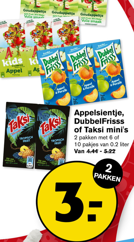 Appelsientje   fruitdrank folder aanbieding bij  Hoogvliet - details