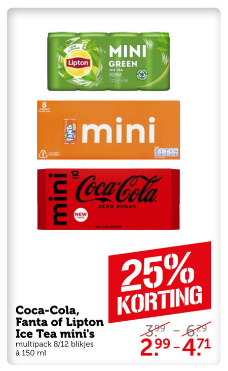 Coca-Cola   ice tea, cola folder aanbieding bij  Coop - details