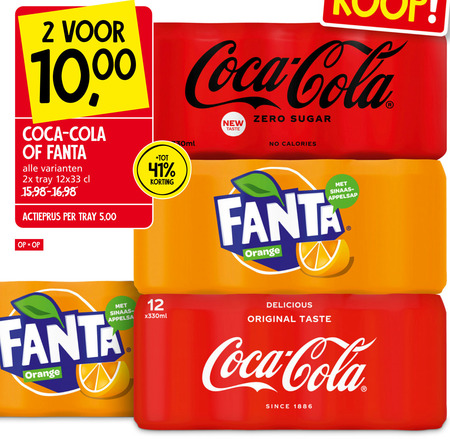 Fanta   frisdrank, cola folder aanbieding bij  Jan Linders - details