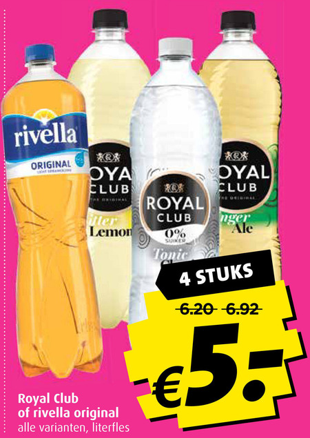 Royal Club   frisdrank folder aanbieding bij  Boni - details