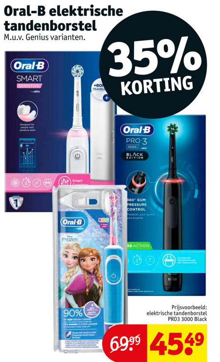 Darts Slovenië Sneeuwwitje Braun Oral-B electrische tandenborstel folder aanbieding bij Kruidvat -  details