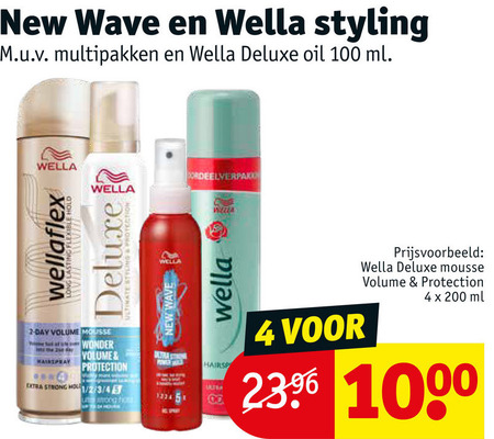Wella   hairspray, haargel folder aanbieding bij  Kruidvat - details