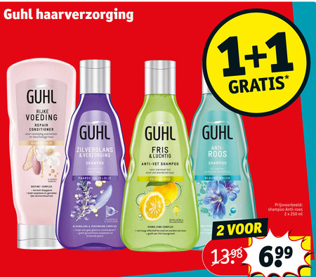 Guhl   shampoo, conditioner folder aanbieding bij  Kruidvat - details