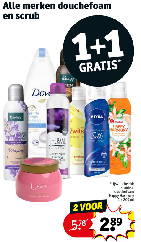 Therme   douchegel folder aanbieding bij  Kruidvat - details