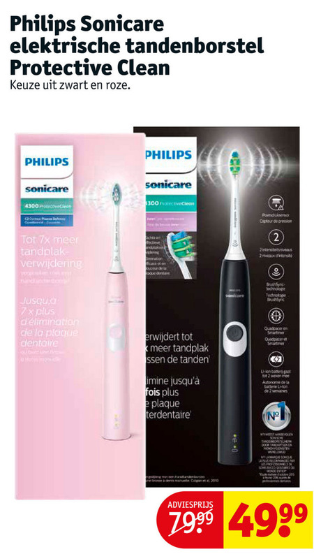 Philips   electrische tandenborstel folder aanbieding bij  Kruidvat - details