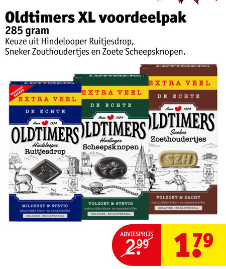 Oldtimers   drop folder aanbieding bij  Kruidvat - details