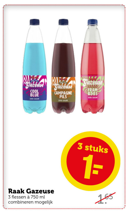 Raak   frisdrank folder aanbieding bij  Coop - details