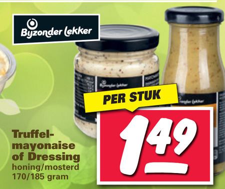 Bijzonder lekker   mayonaise, dressing folder aanbieding bij  Nettorama - details