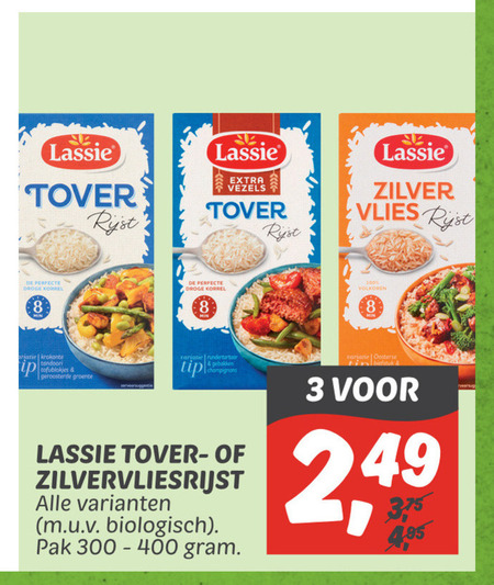 Lassie   rijst folder aanbieding bij  Dekamarkt - details