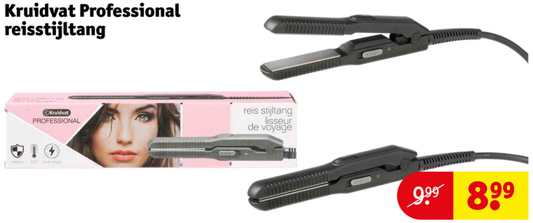 Kruidvat Huismerk   straightener folder aanbieding bij  Kruidvat - details