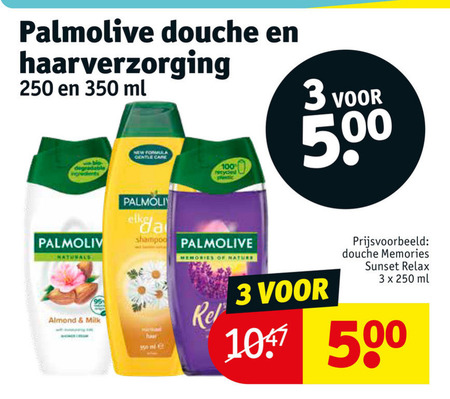 Palmolive   haarverzorging, douchegel folder aanbieding bij  Kruidvat - details