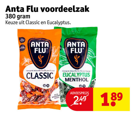 Anta Flu   snoep folder aanbieding bij  Kruidvat - details