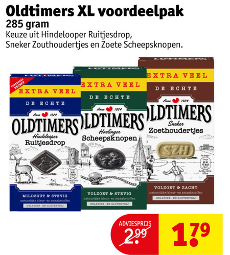 Oldtimers   drop folder aanbieding bij  Kruidvat - details