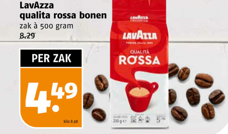 Lavazza   koffiebonen folder aanbieding bij  Poiesz - details