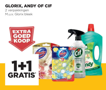 Cif   bleekmiddel, allesreiniger folder aanbieding bij  Jumbo - details