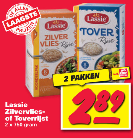 Lassie   rijst folder aanbieding bij  Nettorama - details