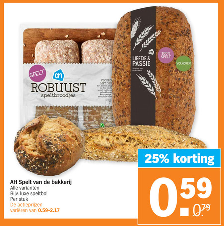 Albert Heijn Huismerk   broodjes, brood folder aanbieding bij  Albert Heijn - details