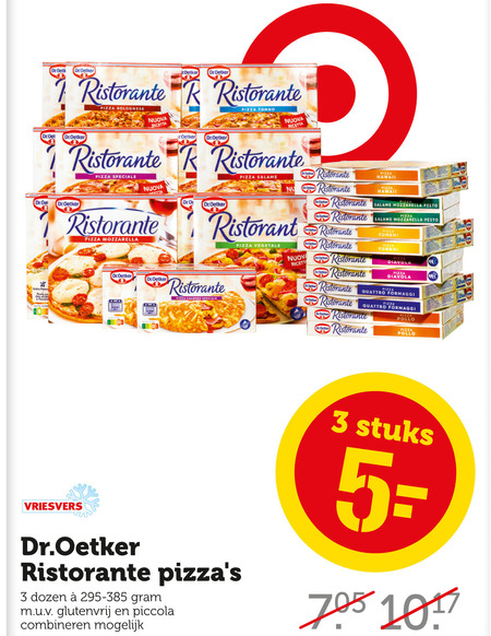 Dr Oetker   diepvriespizza folder aanbieding bij  Coop - details