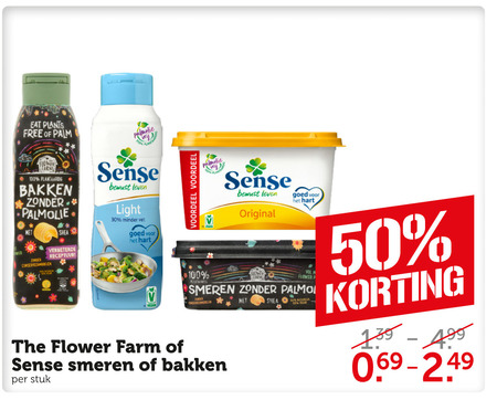 Flower Farm   margarine, olie en vetten folder aanbieding bij  Coop - details