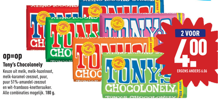 Tony Chocolony   chocolade folder aanbieding bij  Aldi - details