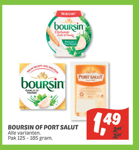 Port Salut   roomkaas, buitenlandse kaas folder aanbieding bij  Dekamarkt - details