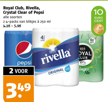 Rivella   cola, frisdrank folder aanbieding bij  Poiesz - details