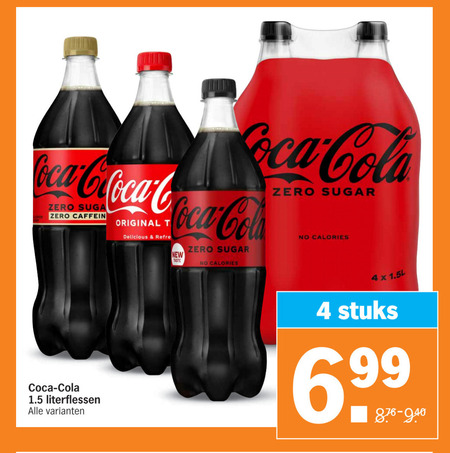 Coca-Cola   cola folder aanbieding bij  Albert Heijn - details