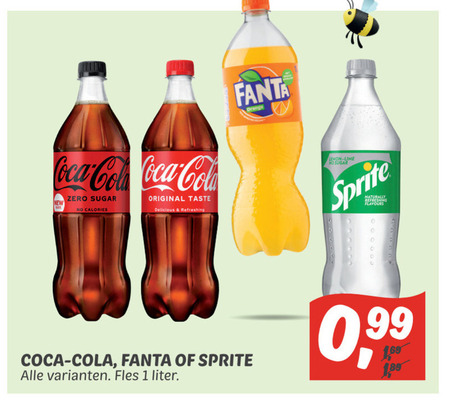 Coca-Cola   cola, frisdrank folder aanbieding bij  Dekamarkt - details