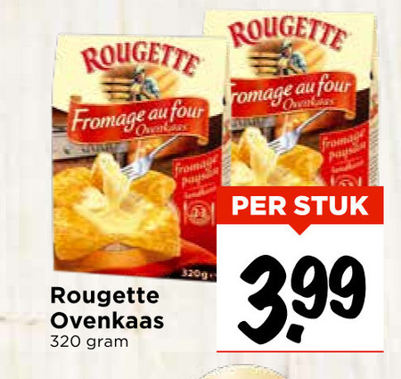 Rougette   kaas folder aanbieding bij  Vomar - details