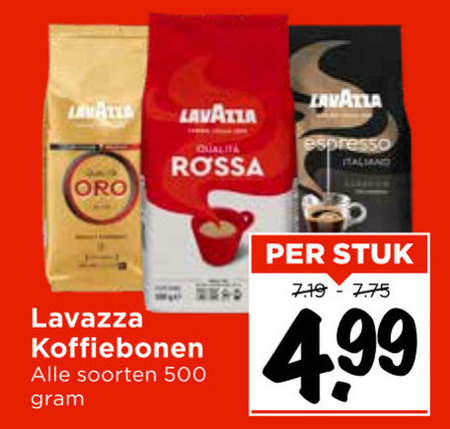 Lavazza   koffiebonen folder aanbieding bij  Vomar - details