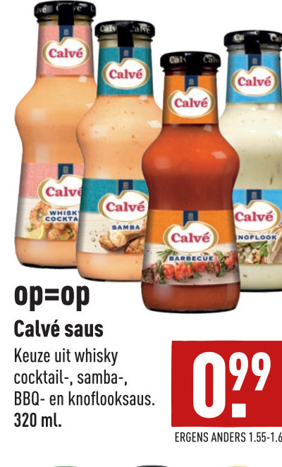 Calve   snacksaus folder aanbieding bij  Aldi - details