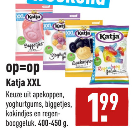 Katja   drop, snoep folder aanbieding bij  Aldi - details