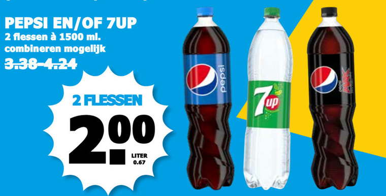 Pepsi   cola, frisdrank folder aanbieding bij  Boons Markt - details