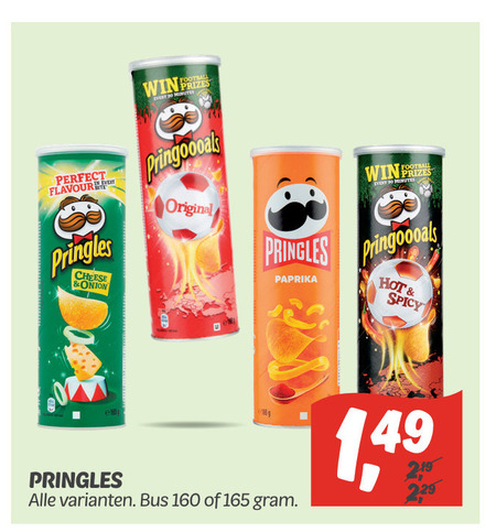 Pringles   chips folder aanbieding bij  Dekamarkt - details