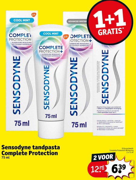 Sensodyne   tandpasta folder aanbieding bij  Kruidvat - details