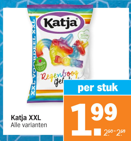 Katja   snoep folder aanbieding bij  Albert Heijn - details