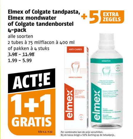 Colgate   tandpasta, tandenborstel folder aanbieding bij  Poiesz - details