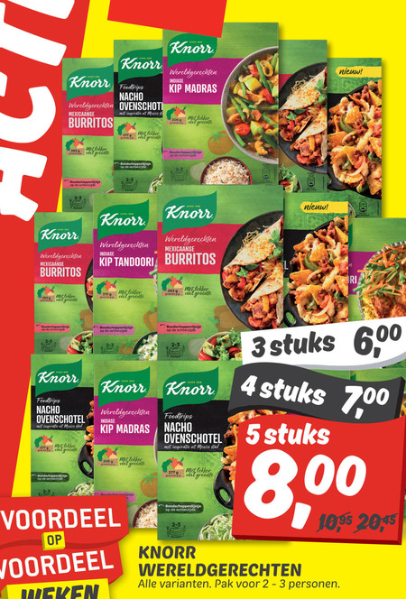 Knorr   maaltijdmix folder aanbieding bij  Dekamarkt - details