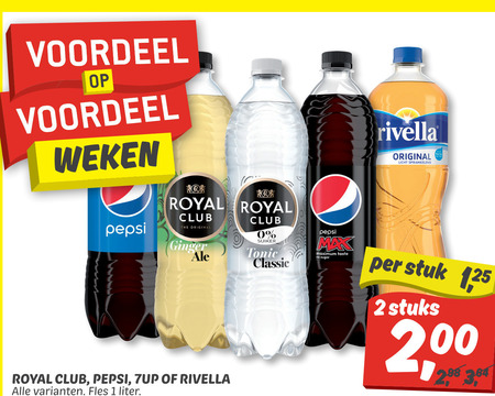 Rivella   frisdrank, cola folder aanbieding bij  Dekamarkt - details