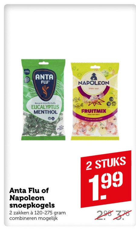 Anta Flu   snoep folder aanbieding bij  Coop - details