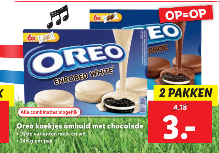 Oreo   biscuits folder aanbieding bij  Lidl - details