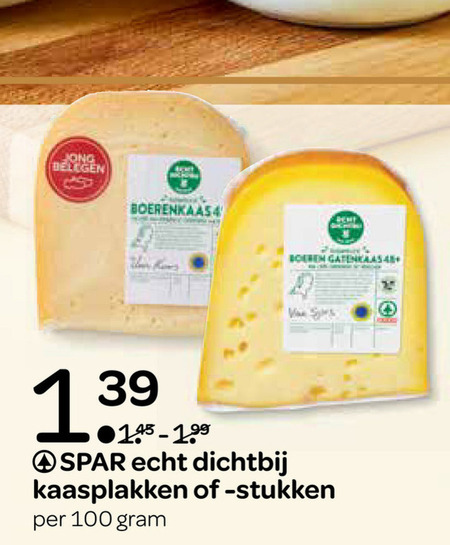 Spar Huismerk   kaas, kaasplakken folder aanbieding bij  Spar - details